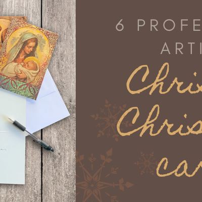 Christian Christmas Cards by 6 Professional Artists