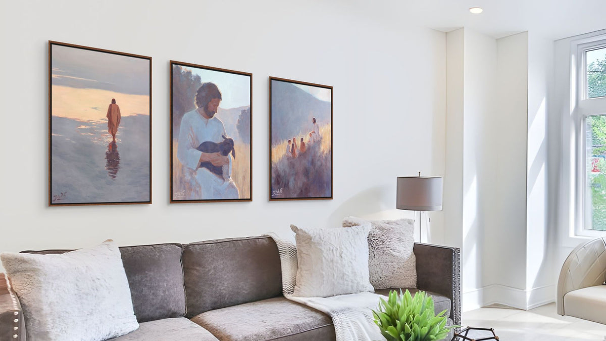 Minimalist Christian Art: Jane Wilson Boyle's Peaceful Paintings
