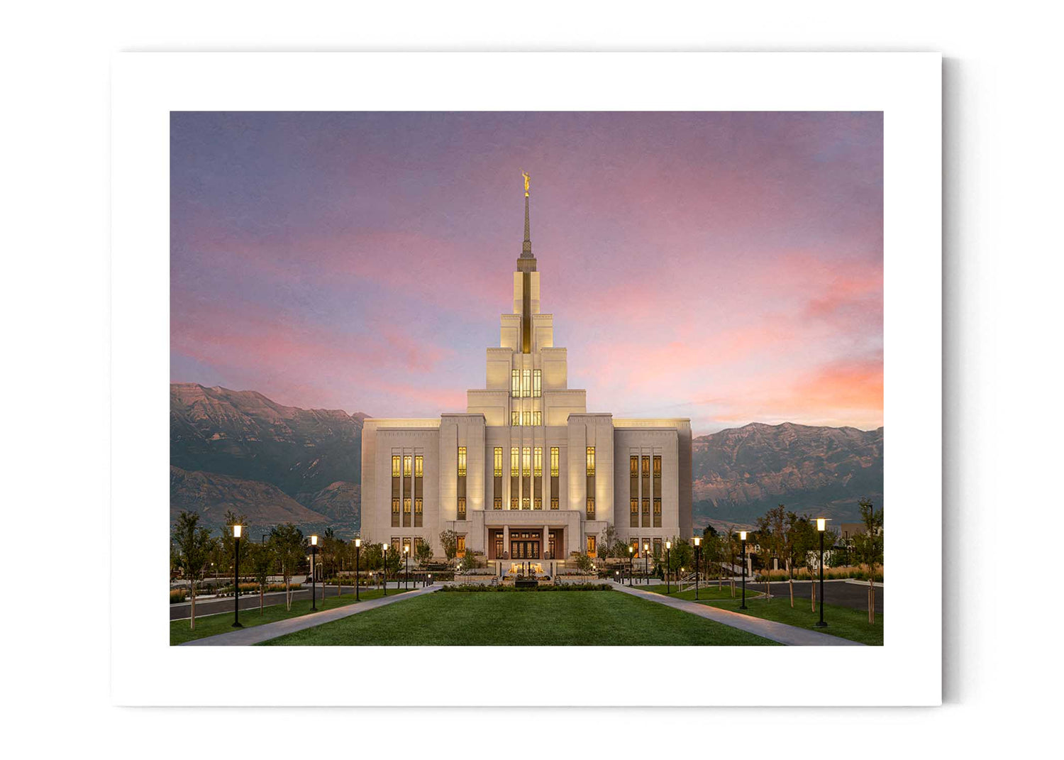 Saratoga Springs Temple- Eventide