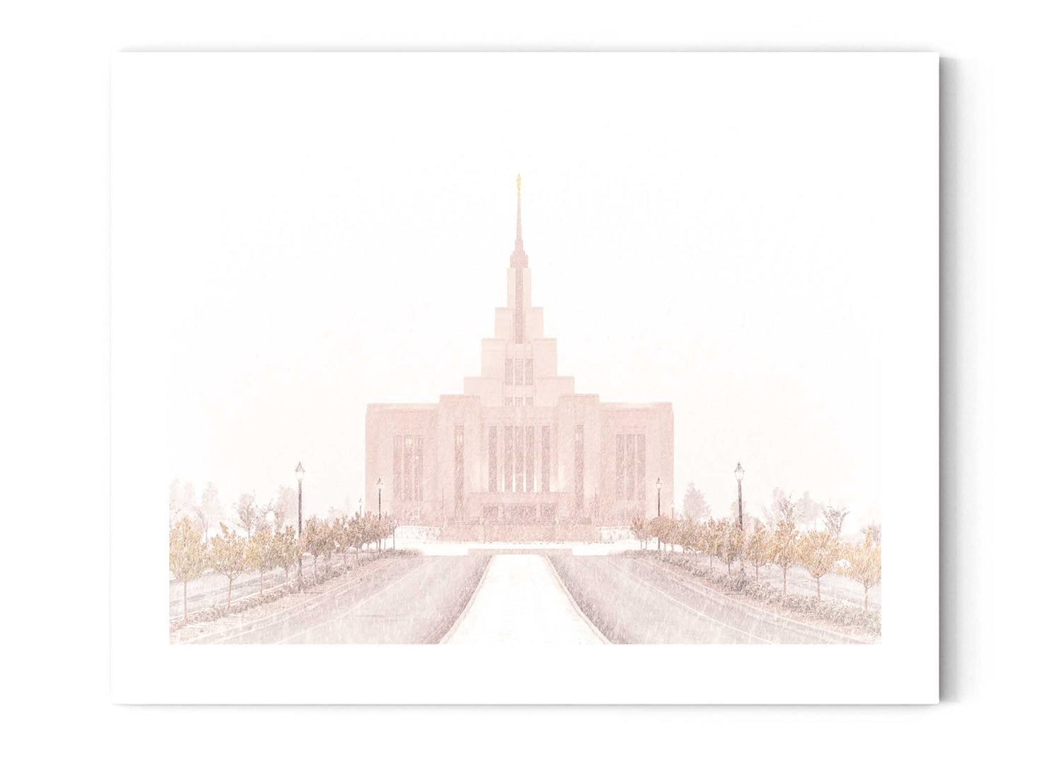 Saratoga Springs Temple - As White as Snow