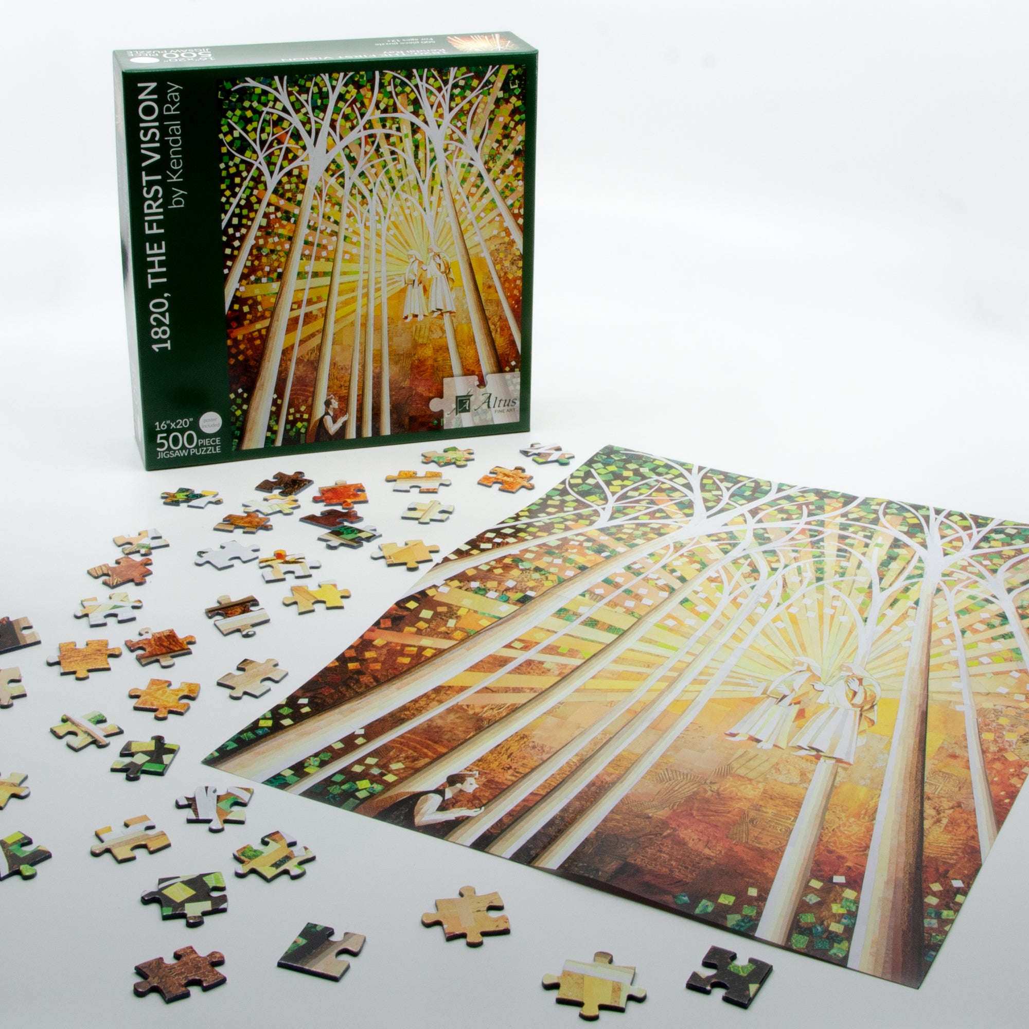 1820, The First Vision 500 Piece Puzzle