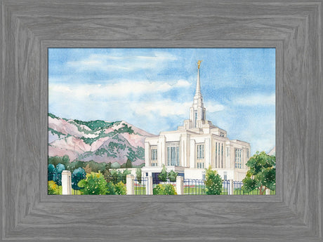 Ogden Temple by Anne Bradham