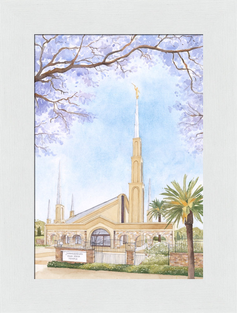 Johannesburg Temple by Anne Bradham