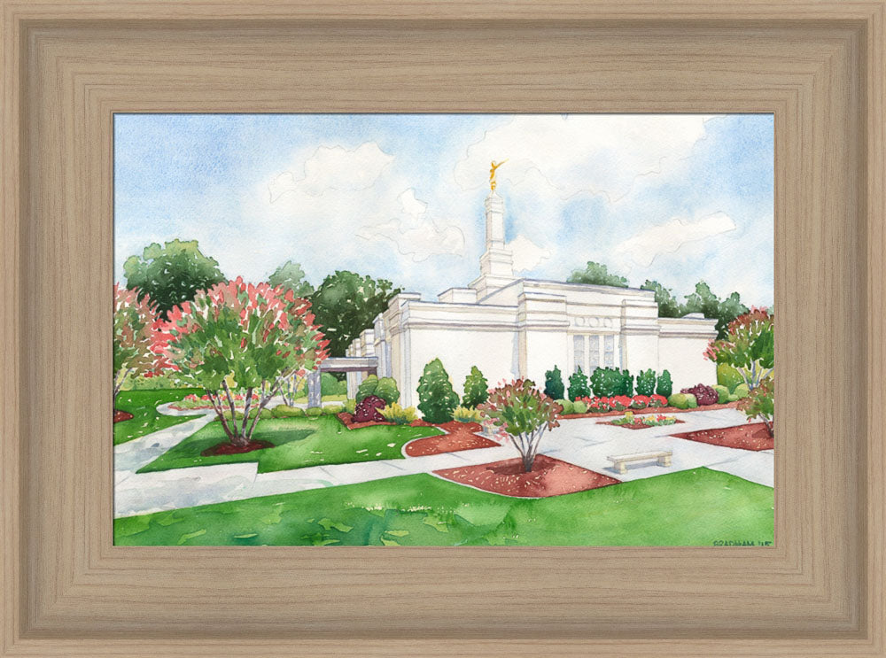 Raleigh Temple by Anne Bradham