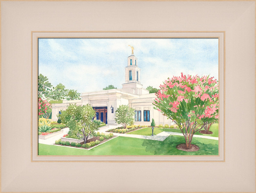 New Raleigh Temple by Anne Bradham