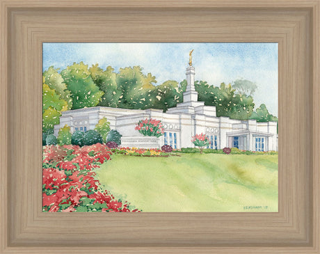 Birmingham Temple by Anne Bradham