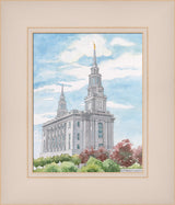 Philadelphia Pennsylvania Temple by Anne Bradham