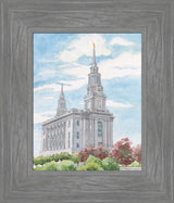 Philadelphia Pennsylvania Temple by Anne Bradham