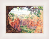 Zions Canyon by Anne Bradham