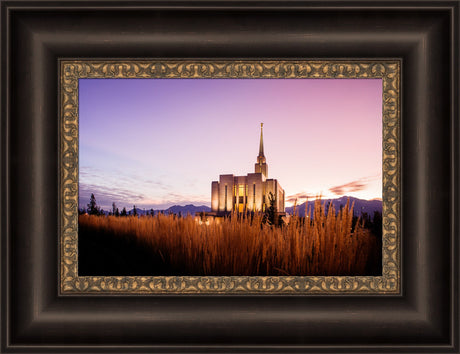 Oquirrh Mountain Temple - Morning Twilight