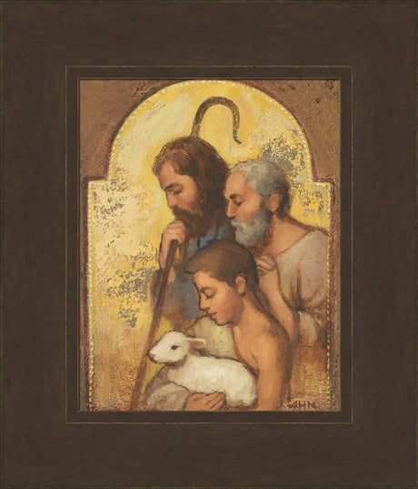 Worshipping Shepherds by Annie Henrie Nader