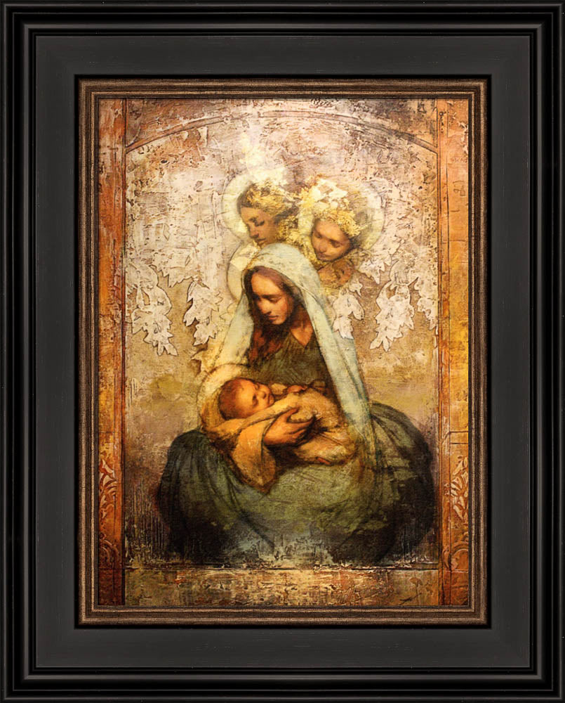 Light of Love - framed giclee canvas