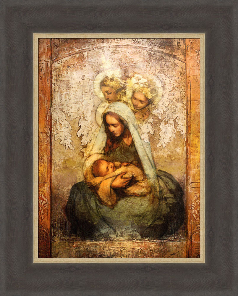 Light of Love - framed giclee canvas