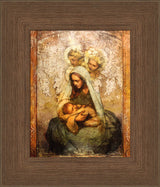 Light of Love - framed giclee canvas