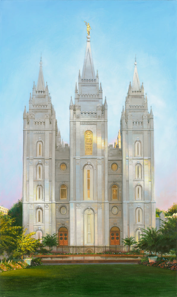 Painting of the Salt Lake Temple.