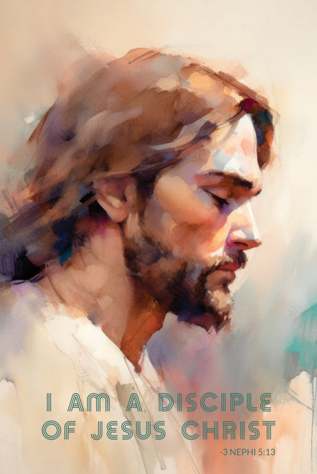 A portrait of Jesus Christ.