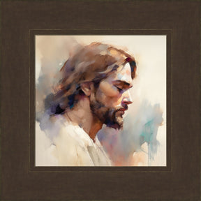 A portrait of Jesus Christ.
