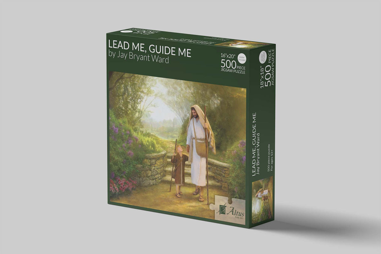 Lead Me, Guide Me 18x18 jigsaw puzzle 500 pieces