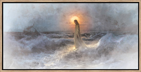 Christ Walking on Water after Julius Von Klever