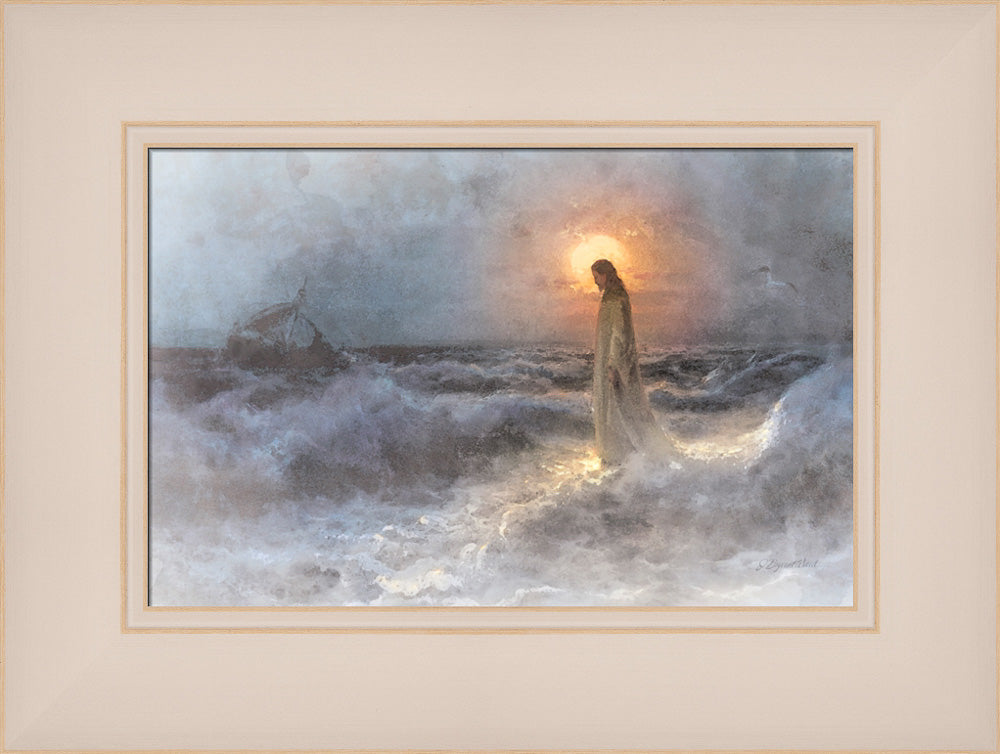 Christ Walking on Water after Julius Von Klever by Jay Bryant Ward