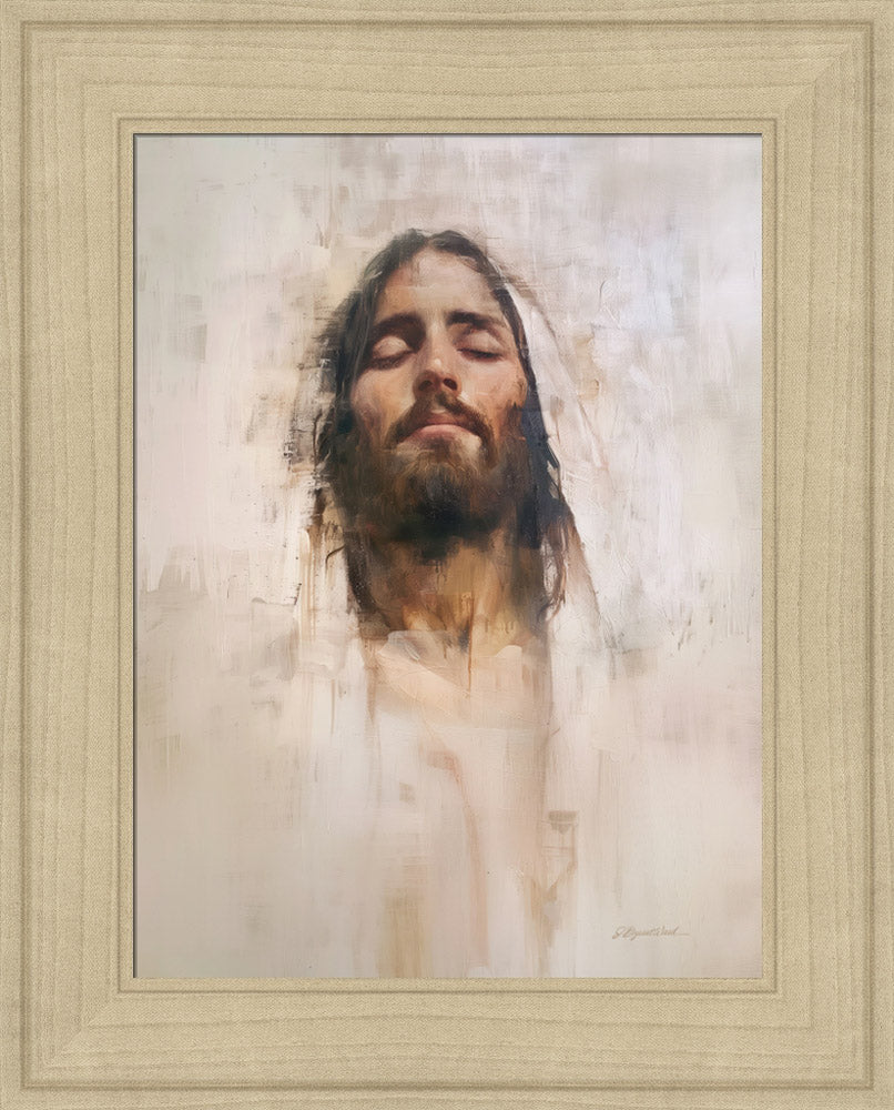 Hallowed Be Thy Name - framed giclee canvas