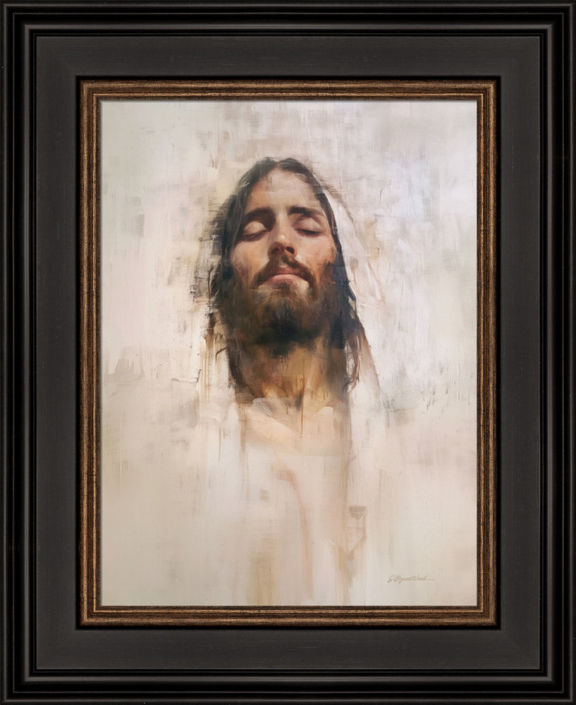 Hallowed Be Thy Name - framed giclee canvas