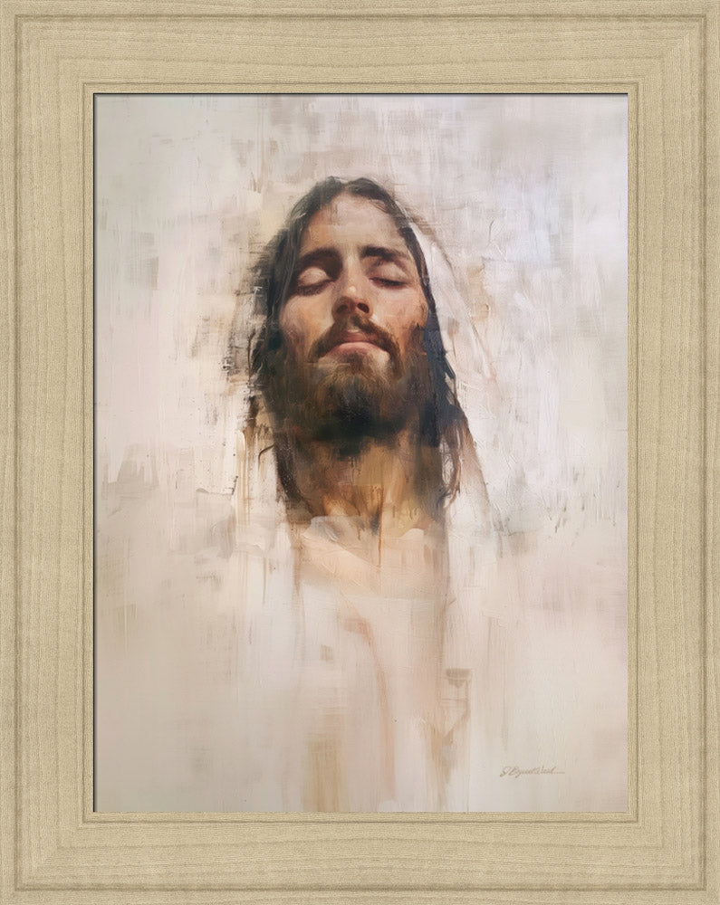 Hallowed Be Thy Name - framed giclee canvas