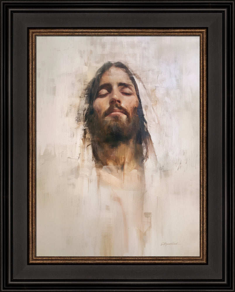 Hallowed Be Thy Name - framed giclee canvas