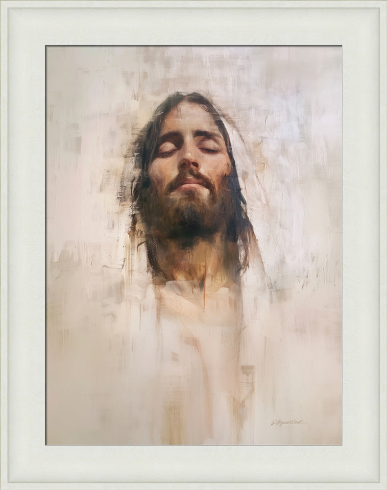 Hallowed Be Thy Name - framed giclee canvas