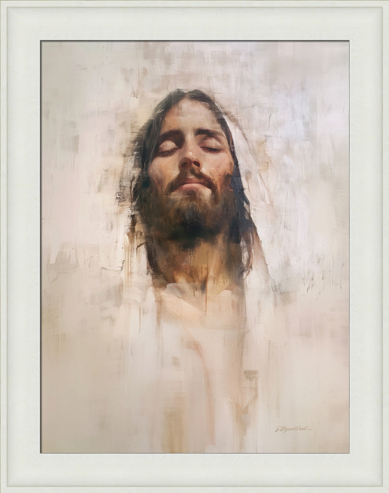 Hallowed Be Thy Name - framed giclee canvas