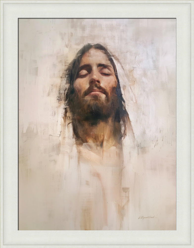 Hallowed Be Thy Name - framed giclee canvas