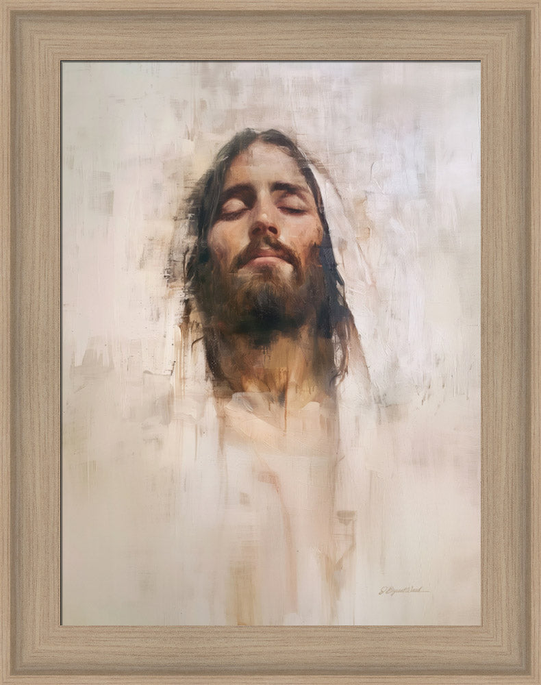 Hallowed Be Thy Name - framed giclee canvas