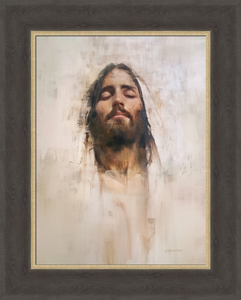 Hallowed Be Thy Name - framed giclee canvas