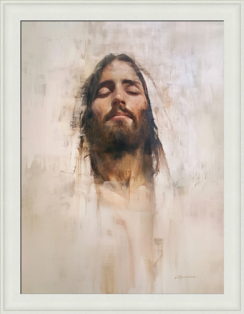 Hallowed Be Thy Name - framed giclee canvas