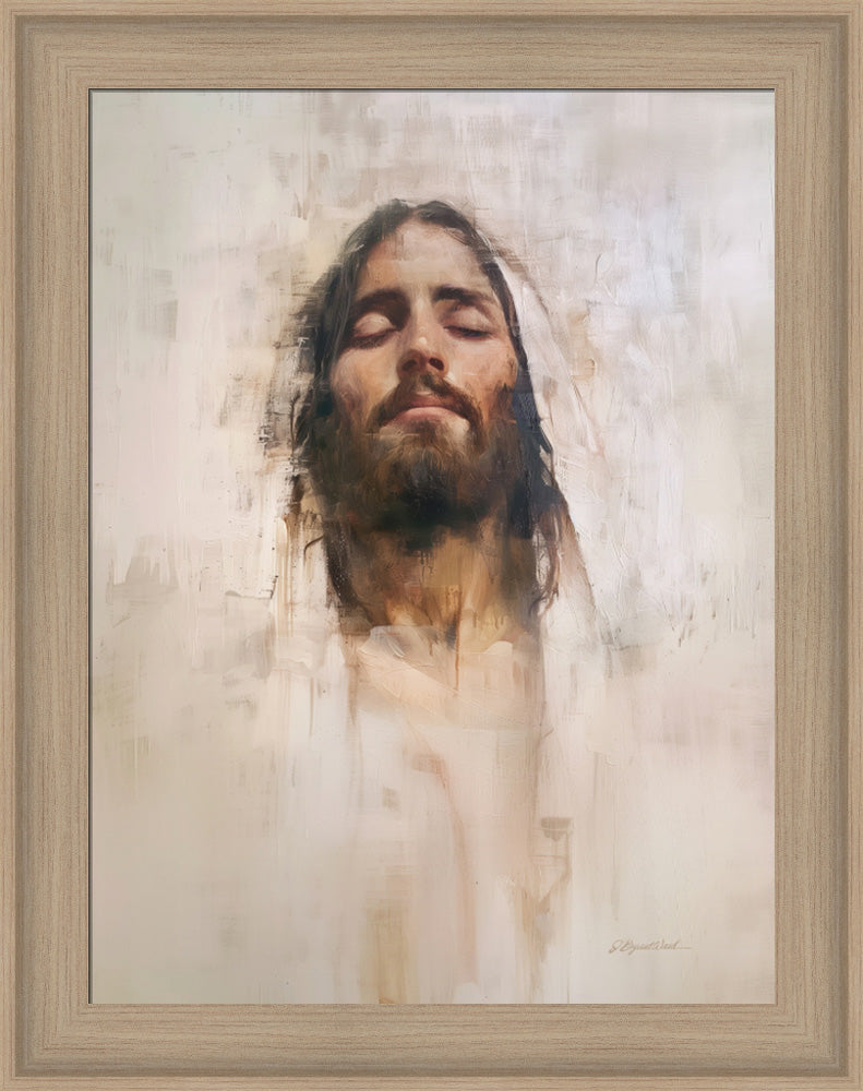 Hallowed Be Thy Name - framed giclee canvas