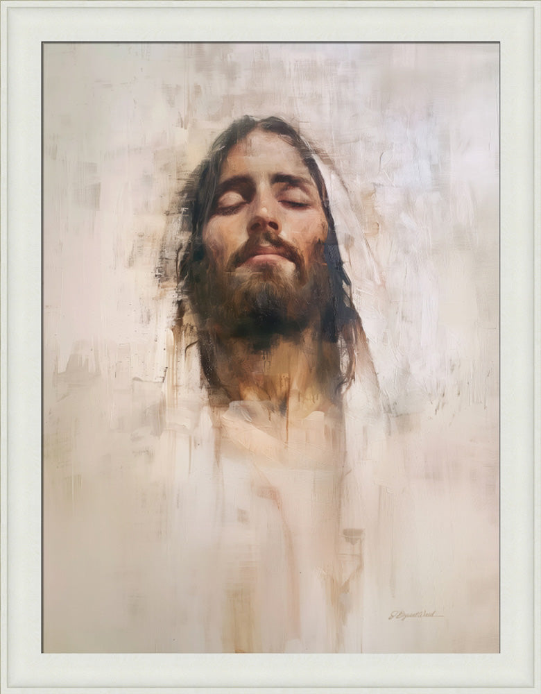 Hallowed Be Thy Name - framed giclee canvas