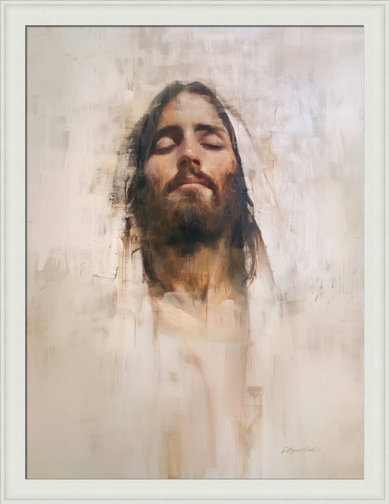 Hallowed Be Thy Name - framed giclee canvas