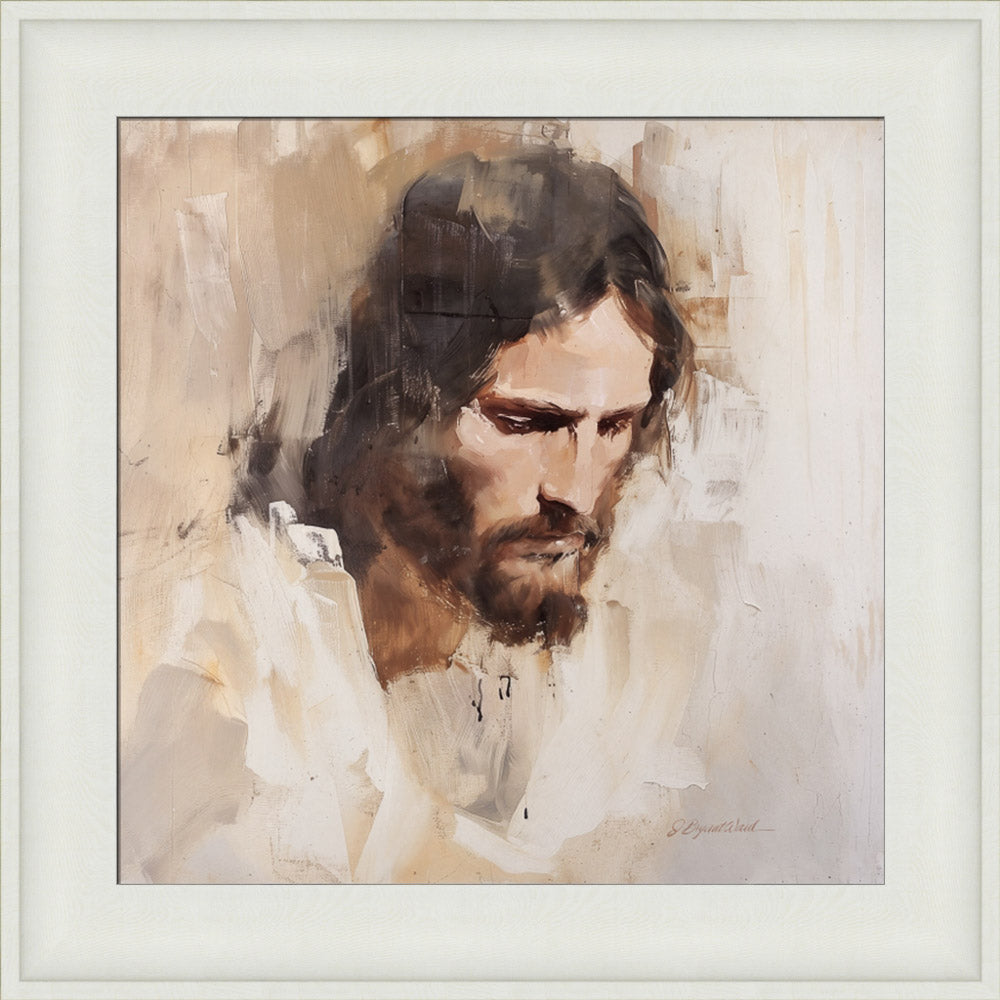 A Poor Wayfaring Man of Grief - framed giclee canvas