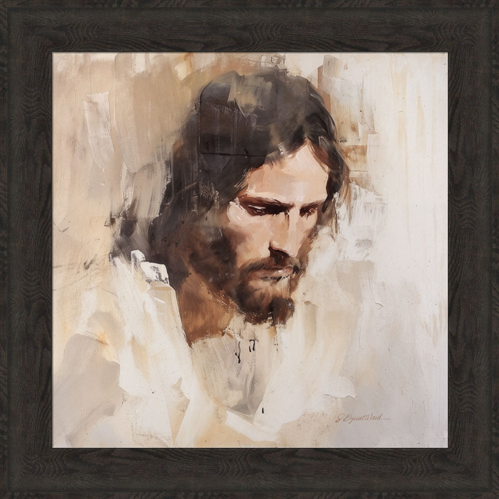 A Poor Wayfaring Man of Grief - framed giclee canvas