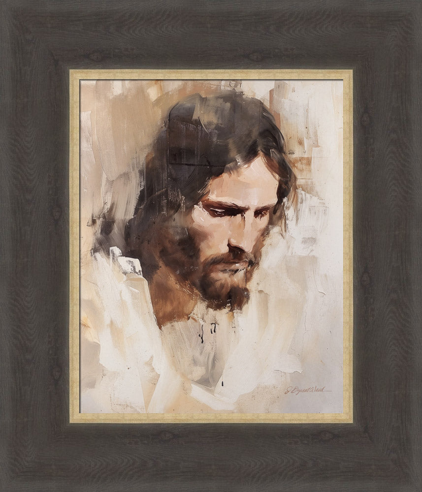 A Poor Wayfaring Man of Grief - framed giclee canvas