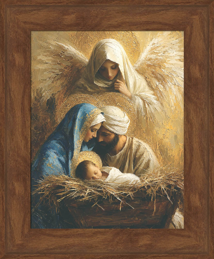 Nativity With Angel