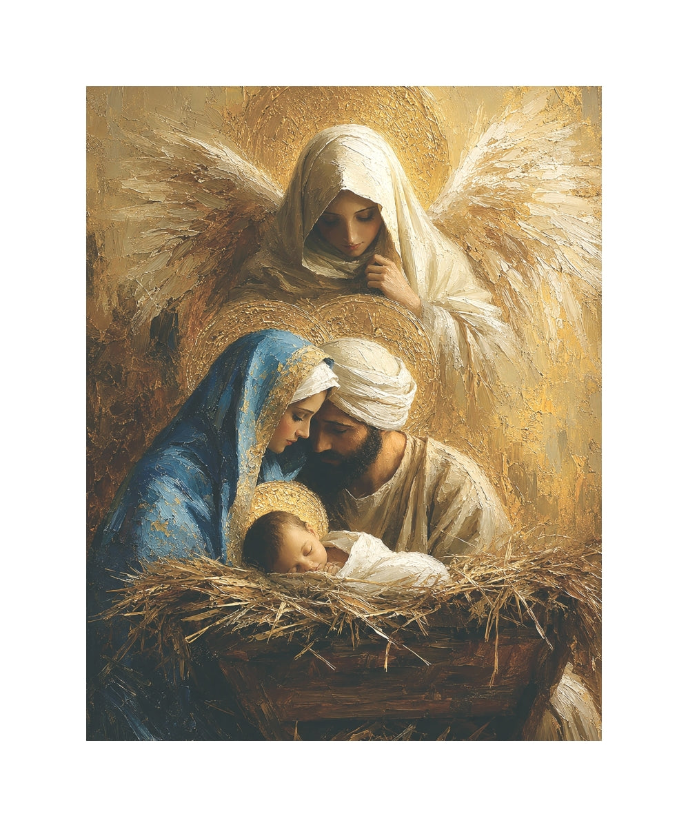 Nativity With Angel