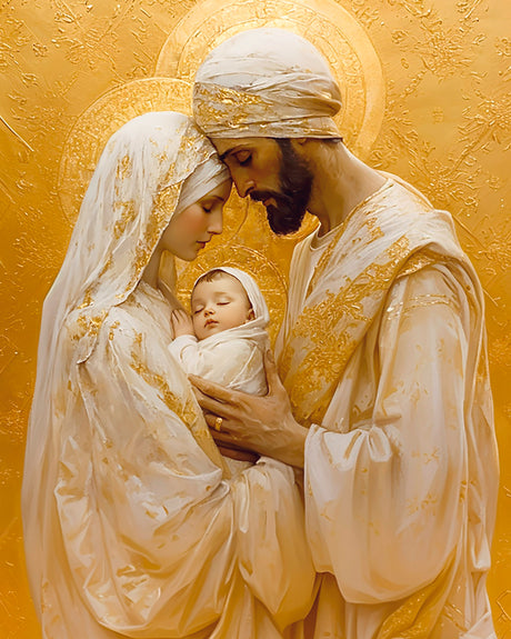 Holy Family- Gold