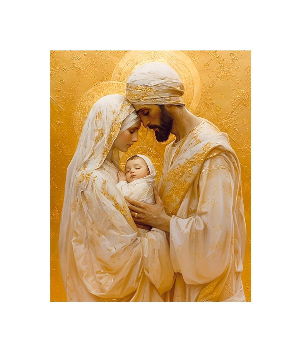 Holy Family- Gold