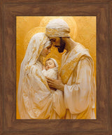 Holy Family- Gold