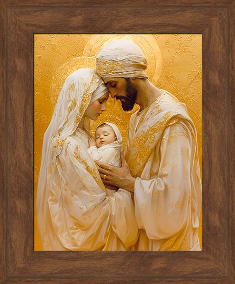 Holy Family- Gold
