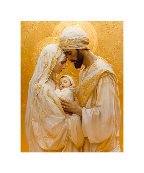 Holy Family- Gold