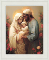 Holy Family in the Flower Garden