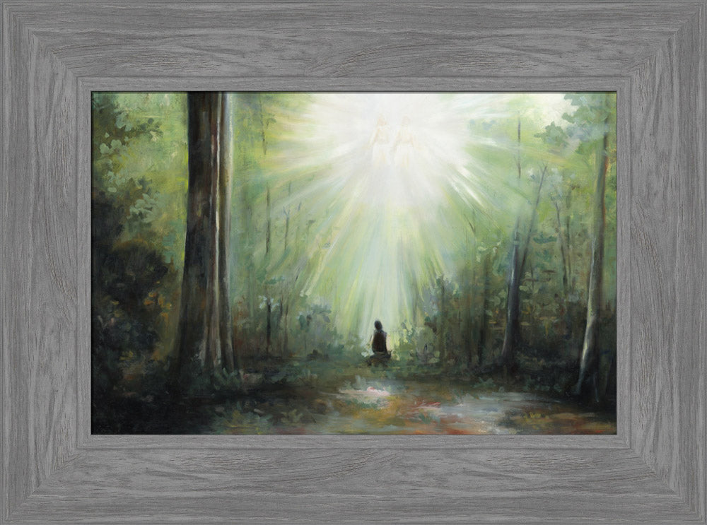 Sacred Grove - framed giclee canvas