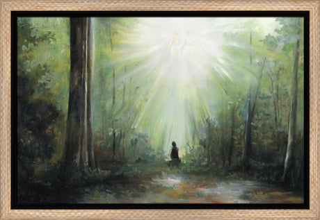 Sacred Grove - framed giclee canvas